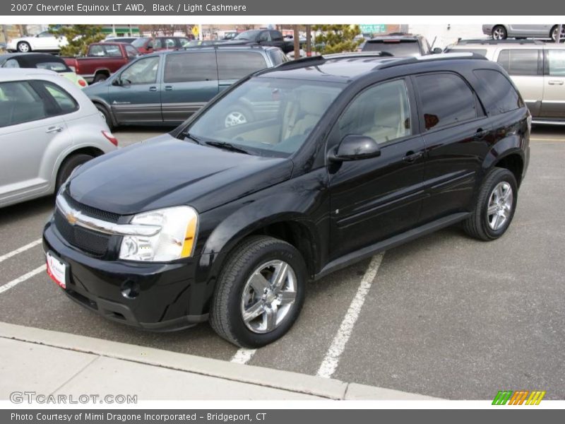 Black / Light Cashmere 2007 Chevrolet Equinox LT AWD
