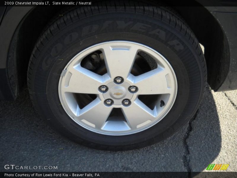 Slate Metallic / Neutral 2009 Chevrolet Impala LT
