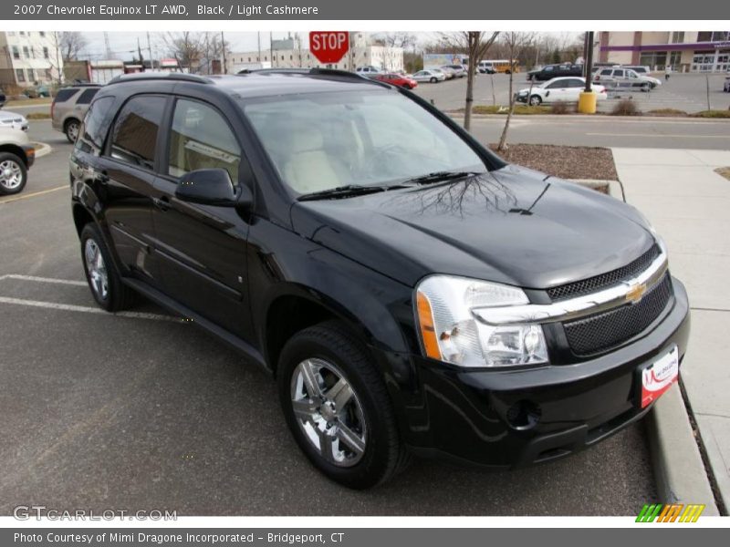 Black / Light Cashmere 2007 Chevrolet Equinox LT AWD