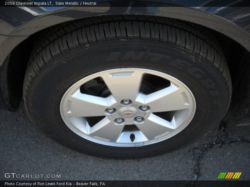 Slate Metallic / Neutral 2009 Chevrolet Impala LT