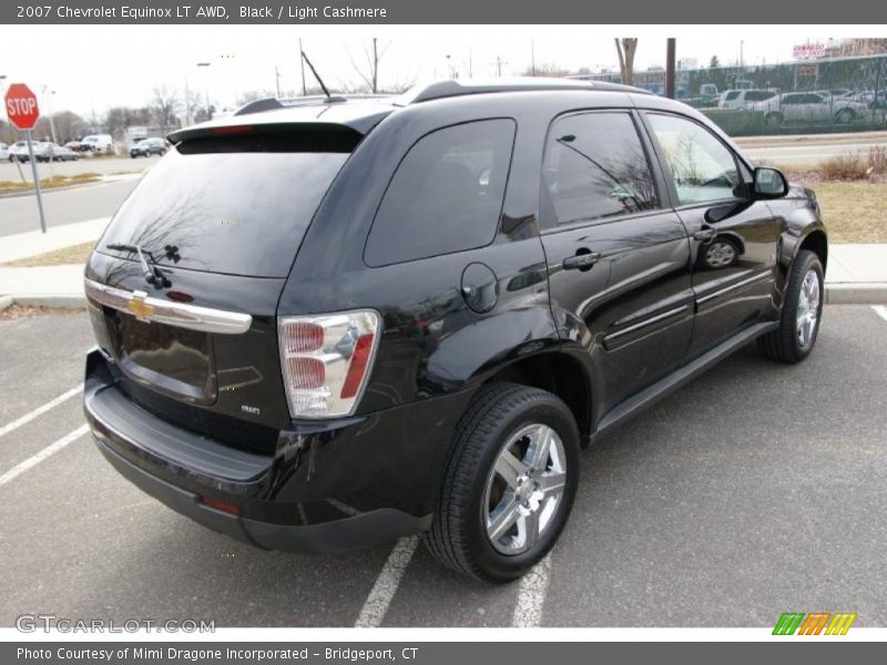 Black / Light Cashmere 2007 Chevrolet Equinox LT AWD