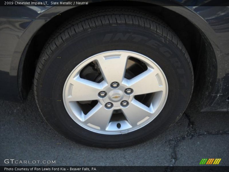 Slate Metallic / Neutral 2009 Chevrolet Impala LT