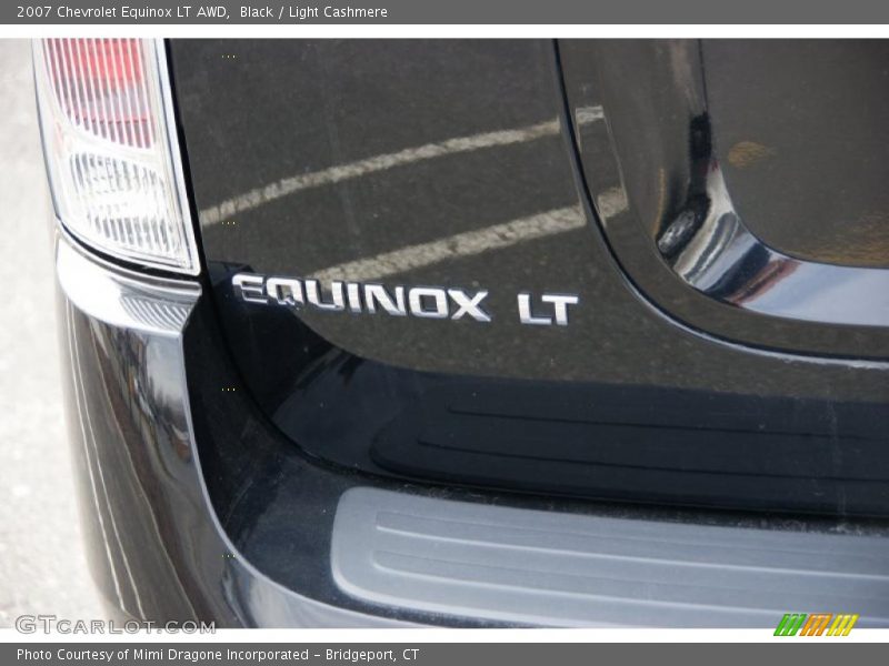 Black / Light Cashmere 2007 Chevrolet Equinox LT AWD