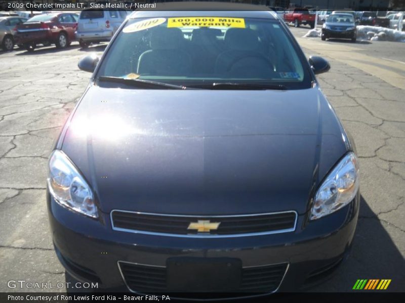 Slate Metallic / Neutral 2009 Chevrolet Impala LT