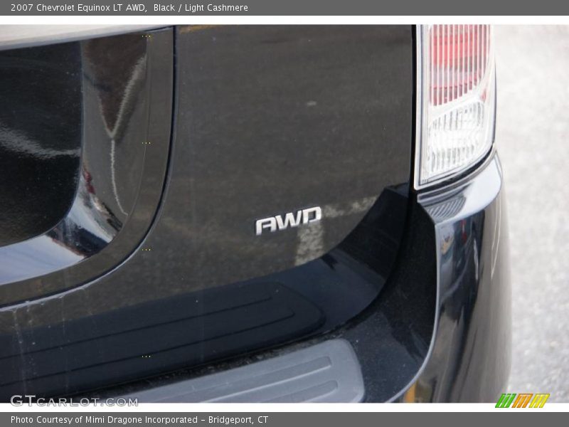 Black / Light Cashmere 2007 Chevrolet Equinox LT AWD