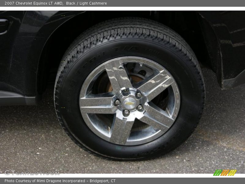 Black / Light Cashmere 2007 Chevrolet Equinox LT AWD
