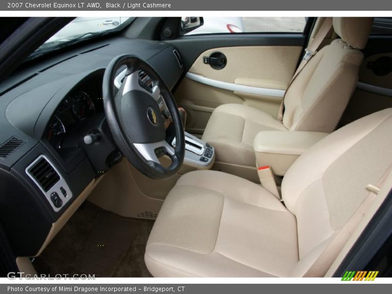 Black / Light Cashmere 2007 Chevrolet Equinox LT AWD
