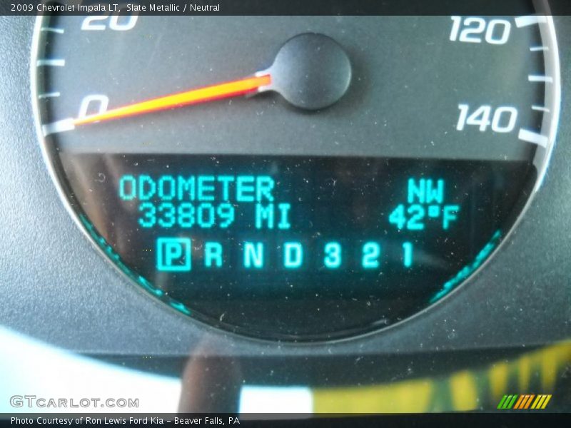 Slate Metallic / Neutral 2009 Chevrolet Impala LT
