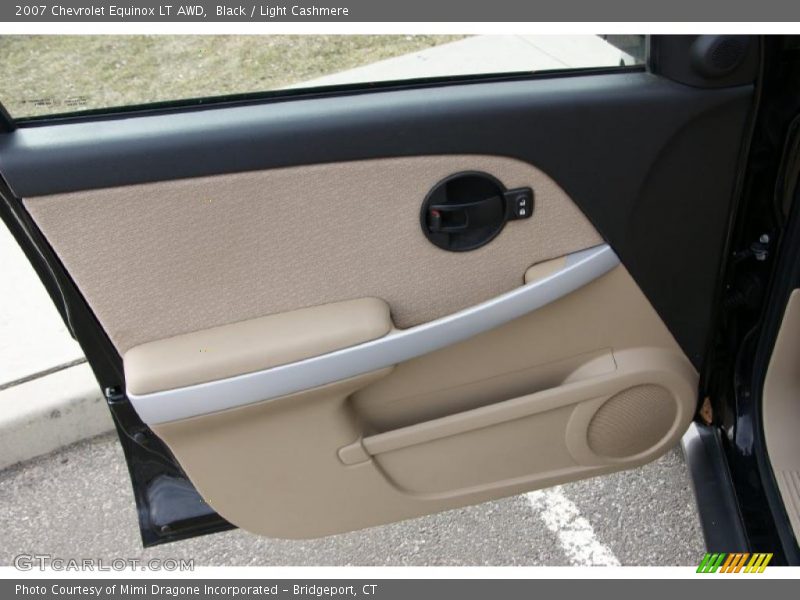 Black / Light Cashmere 2007 Chevrolet Equinox LT AWD