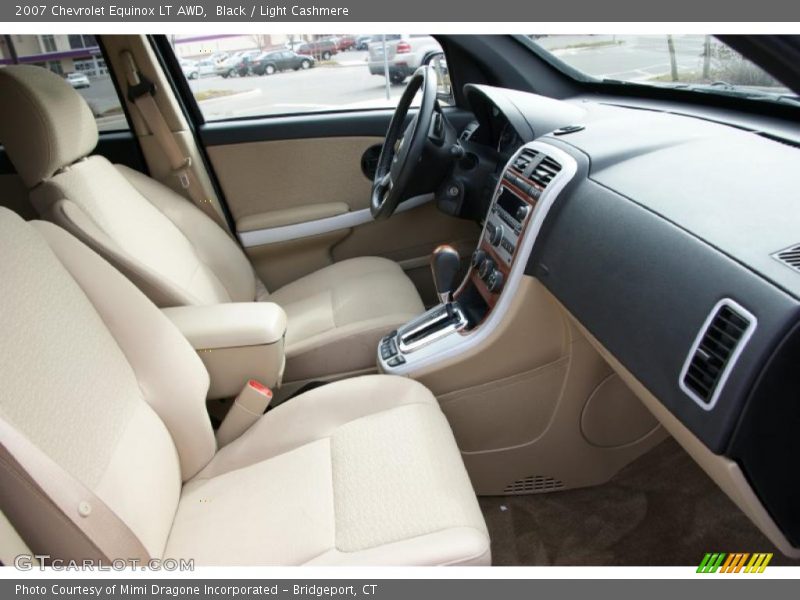 Black / Light Cashmere 2007 Chevrolet Equinox LT AWD
