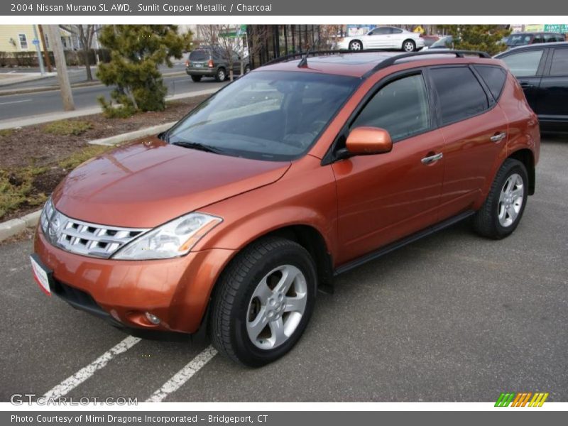 Sunlit Copper Metallic / Charcoal 2004 Nissan Murano SL AWD