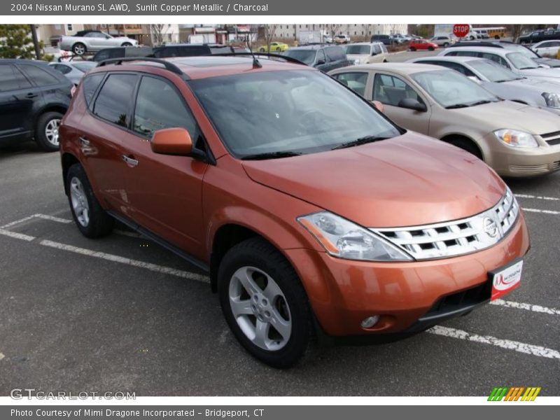 Sunlit Copper Metallic / Charcoal 2004 Nissan Murano SL AWD