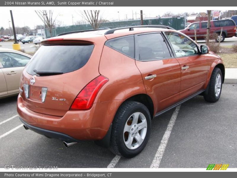Sunlit Copper Metallic / Charcoal 2004 Nissan Murano SL AWD