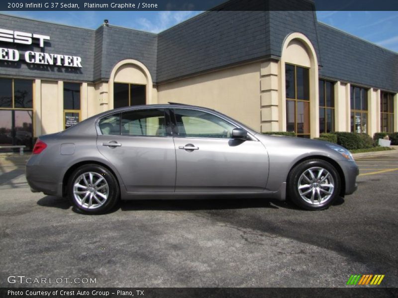 Platinum Graphite / Stone 2009 Infiniti G 37 Sedan