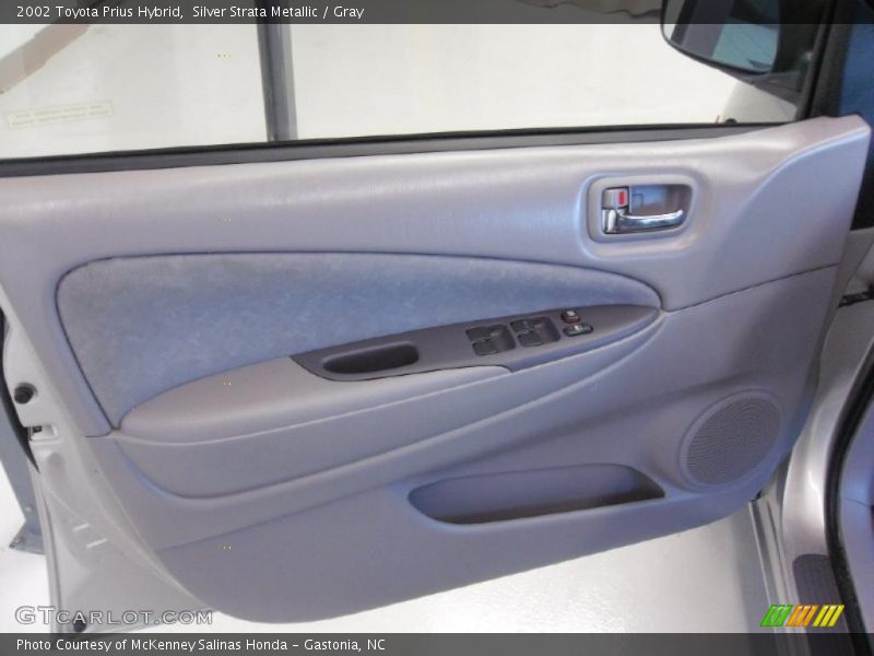 Silver Strata Metallic / Gray 2002 Toyota Prius Hybrid