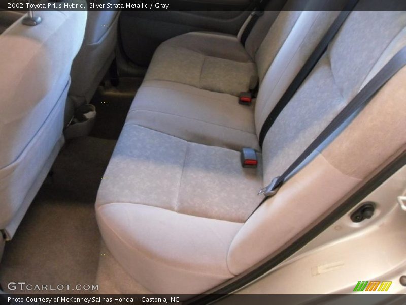 Silver Strata Metallic / Gray 2002 Toyota Prius Hybrid