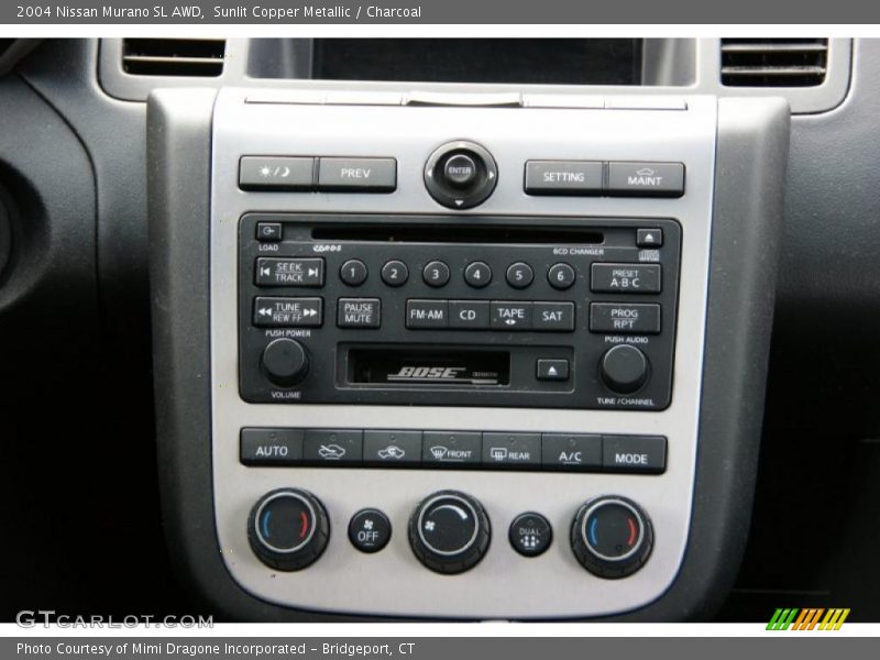 Sunlit Copper Metallic / Charcoal 2004 Nissan Murano SL AWD