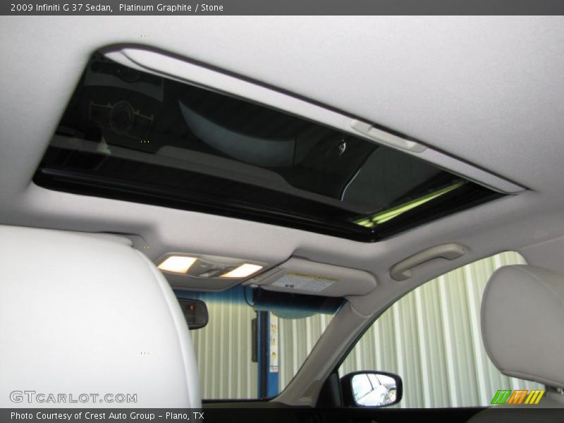 Platinum Graphite / Stone 2009 Infiniti G 37 Sedan