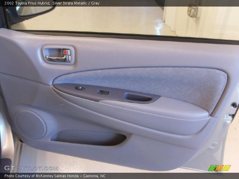 Silver Strata Metallic / Gray 2002 Toyota Prius Hybrid
