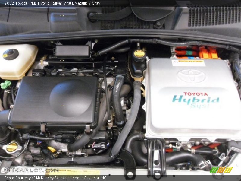 Silver Strata Metallic / Gray 2002 Toyota Prius Hybrid