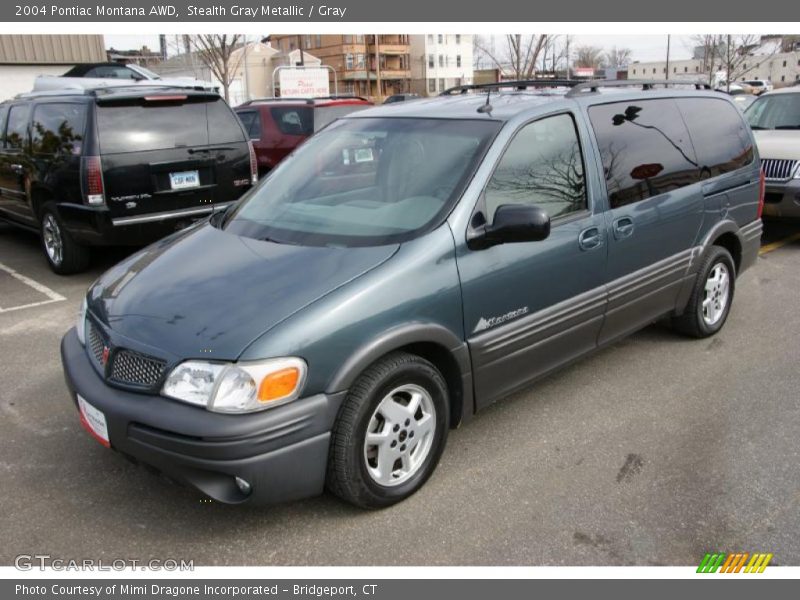 Stealth Gray Metallic / Gray 2004 Pontiac Montana AWD