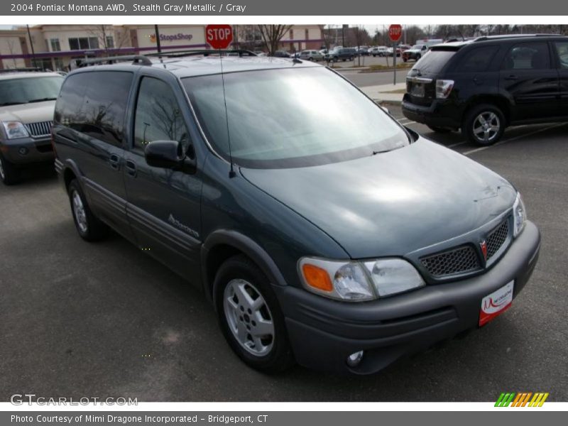 Stealth Gray Metallic / Gray 2004 Pontiac Montana AWD