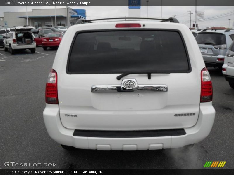 Natural White / Taupe 2006 Toyota 4Runner SR5