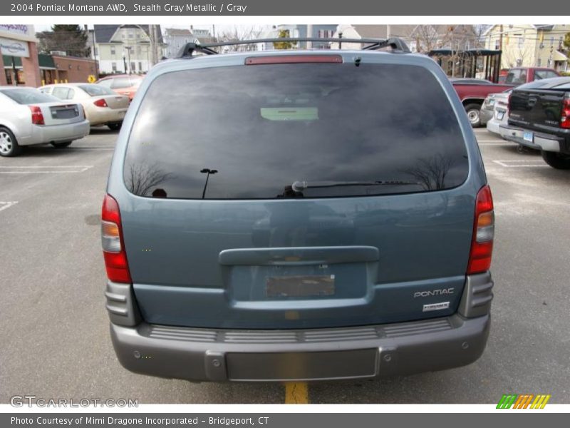 Stealth Gray Metallic / Gray 2004 Pontiac Montana AWD