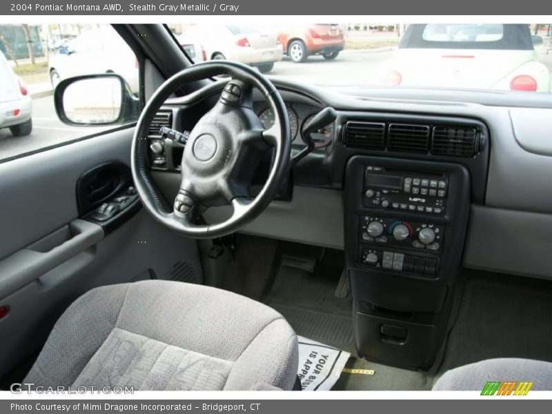 Stealth Gray Metallic / Gray 2004 Pontiac Montana AWD