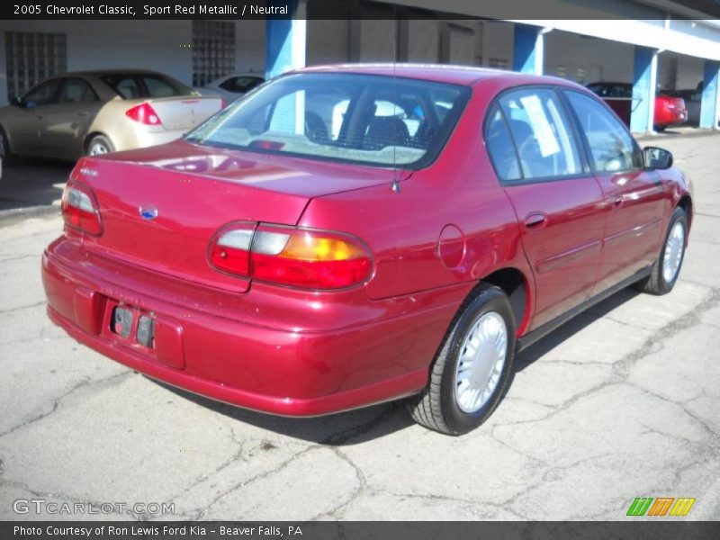Sport Red Metallic / Neutral 2005 Chevrolet Classic