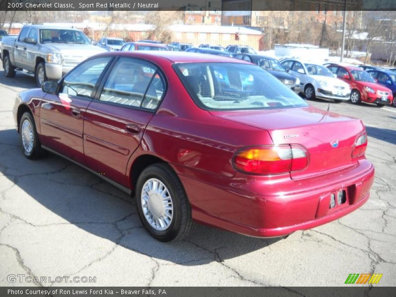 Sport Red Metallic / Neutral 2005 Chevrolet Classic