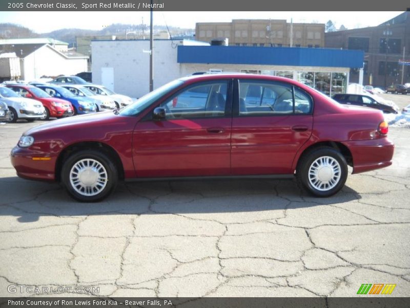 Sport Red Metallic / Neutral 2005 Chevrolet Classic