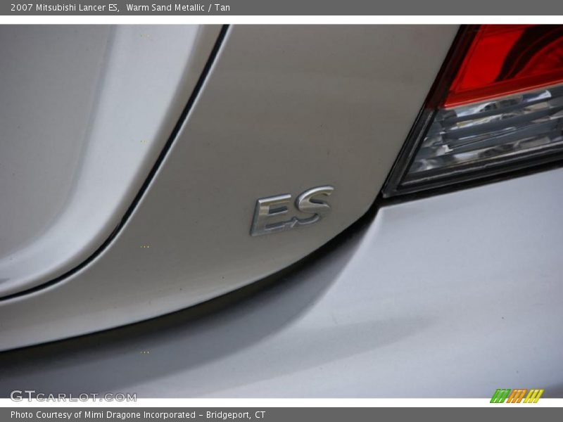 Warm Sand Metallic / Tan 2007 Mitsubishi Lancer ES