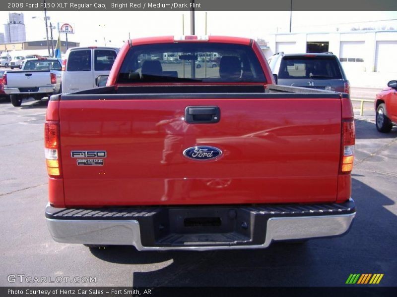 Bright Red / Medium/Dark Flint 2008 Ford F150 XLT Regular Cab