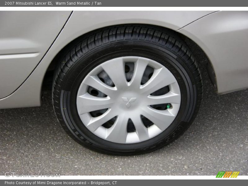 Warm Sand Metallic / Tan 2007 Mitsubishi Lancer ES