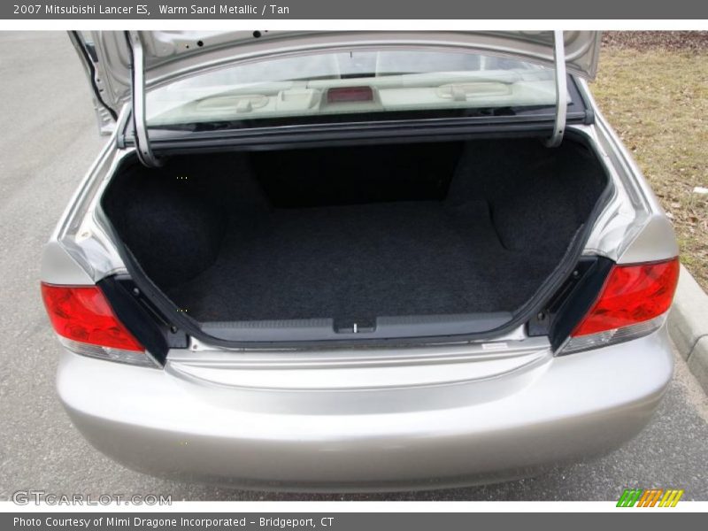 Warm Sand Metallic / Tan 2007 Mitsubishi Lancer ES