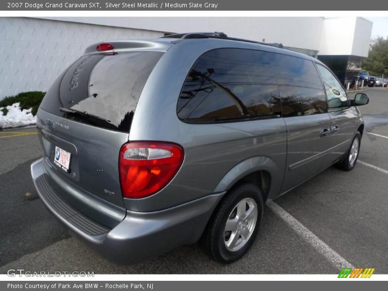 Silver Steel Metallic / Medium Slate Gray 2007 Dodge Grand Caravan SXT