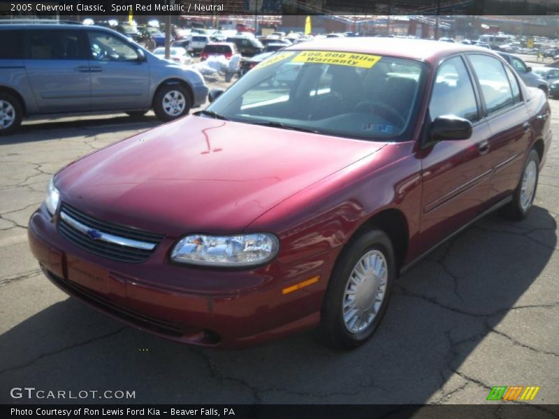 Sport Red Metallic / Neutral 2005 Chevrolet Classic