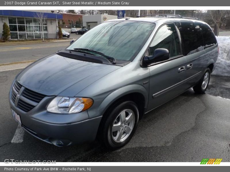 Silver Steel Metallic / Medium Slate Gray 2007 Dodge Grand Caravan SXT