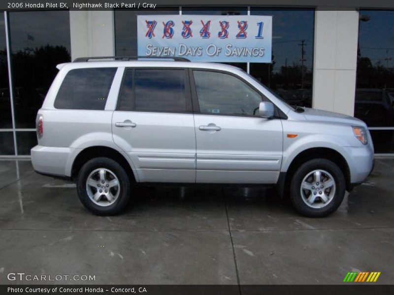 Nighthawk Black Pearl / Gray 2006 Honda Pilot EX