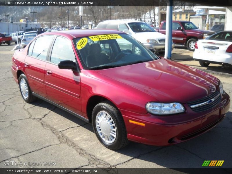 Sport Red Metallic / Neutral 2005 Chevrolet Classic