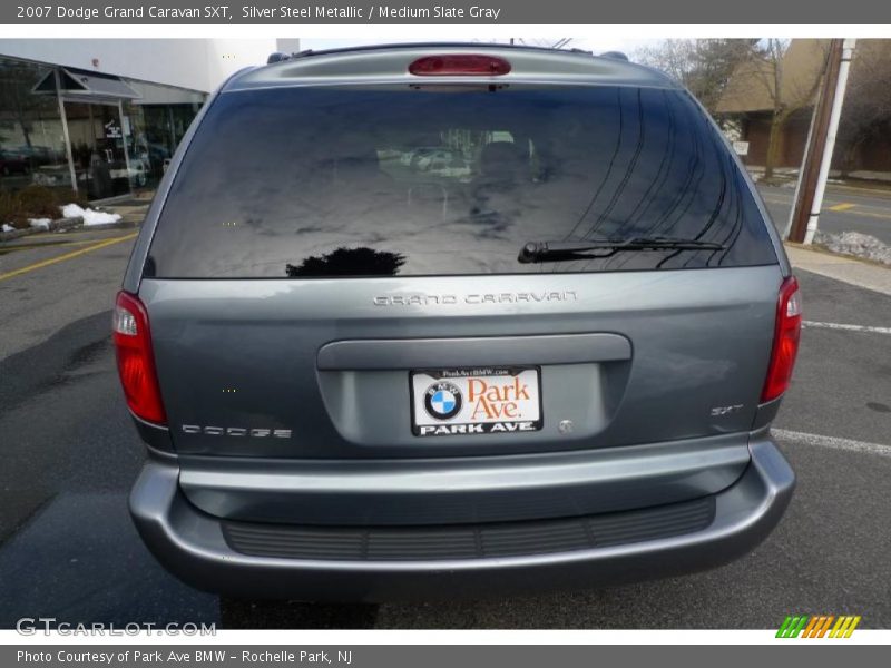 Silver Steel Metallic / Medium Slate Gray 2007 Dodge Grand Caravan SXT