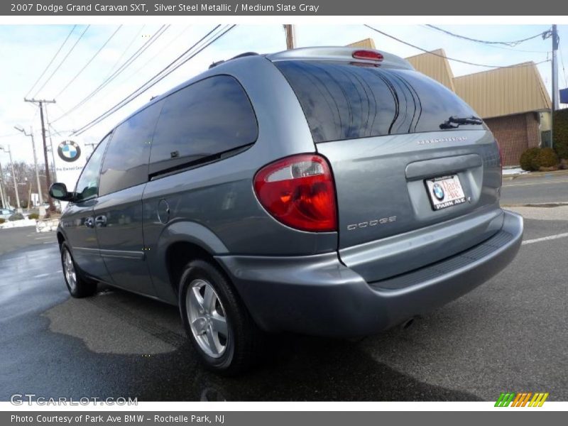 Silver Steel Metallic / Medium Slate Gray 2007 Dodge Grand Caravan SXT