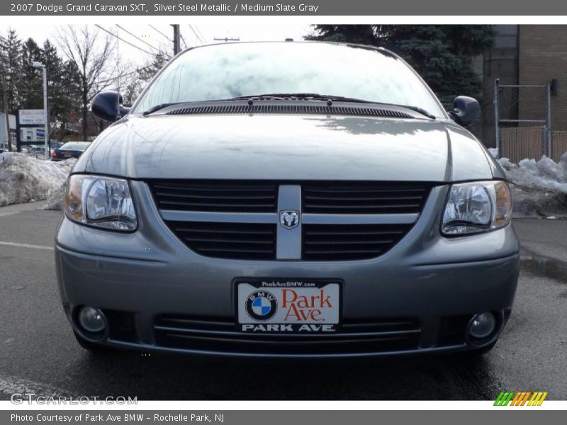 Silver Steel Metallic / Medium Slate Gray 2007 Dodge Grand Caravan SXT