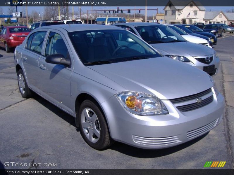 Ultra Silver Metallic / Gray 2008 Chevrolet Cobalt LS Sedan
