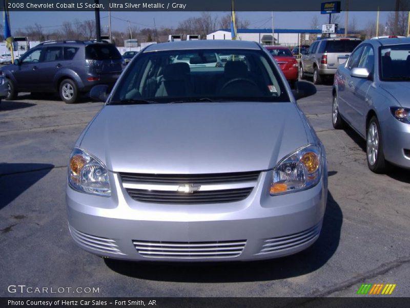 Ultra Silver Metallic / Gray 2008 Chevrolet Cobalt LS Sedan
