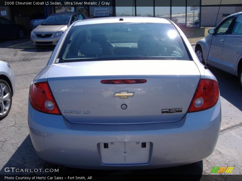 Ultra Silver Metallic / Gray 2008 Chevrolet Cobalt LS Sedan