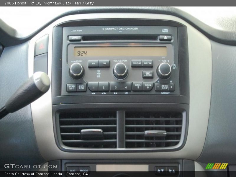 Nighthawk Black Pearl / Gray 2006 Honda Pilot EX