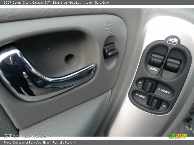 Silver Steel Metallic / Medium Slate Gray 2007 Dodge Grand Caravan SXT
