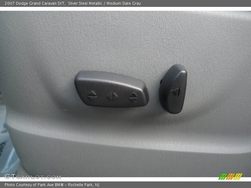 Silver Steel Metallic / Medium Slate Gray 2007 Dodge Grand Caravan SXT